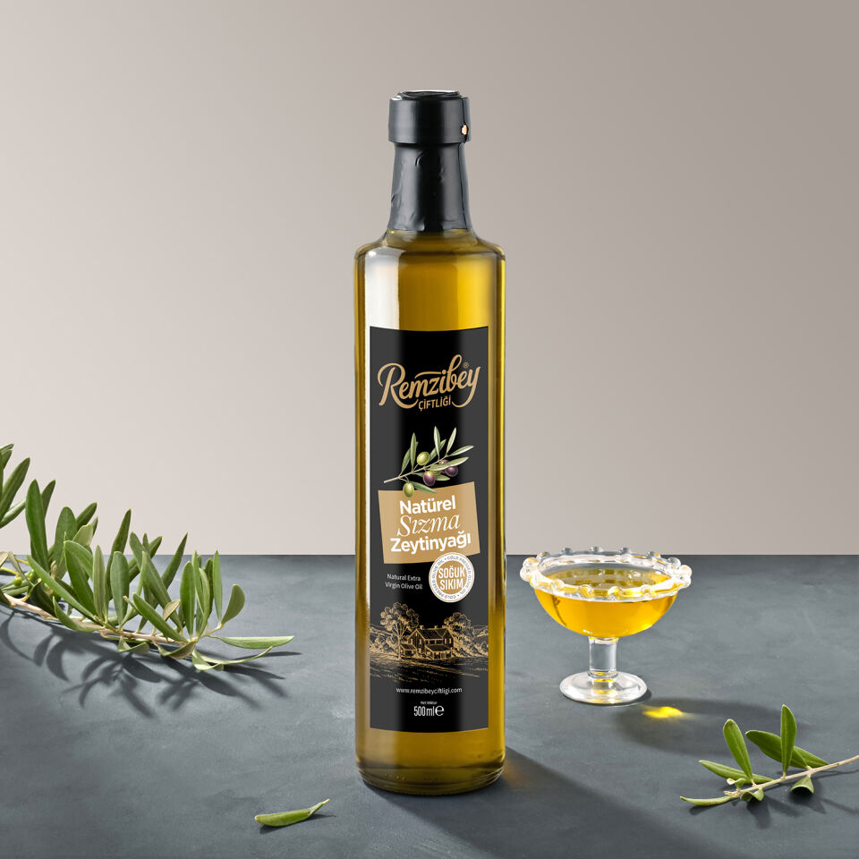 Soğuk Sıkım Sızma Zeytinyağı ( 500ML )