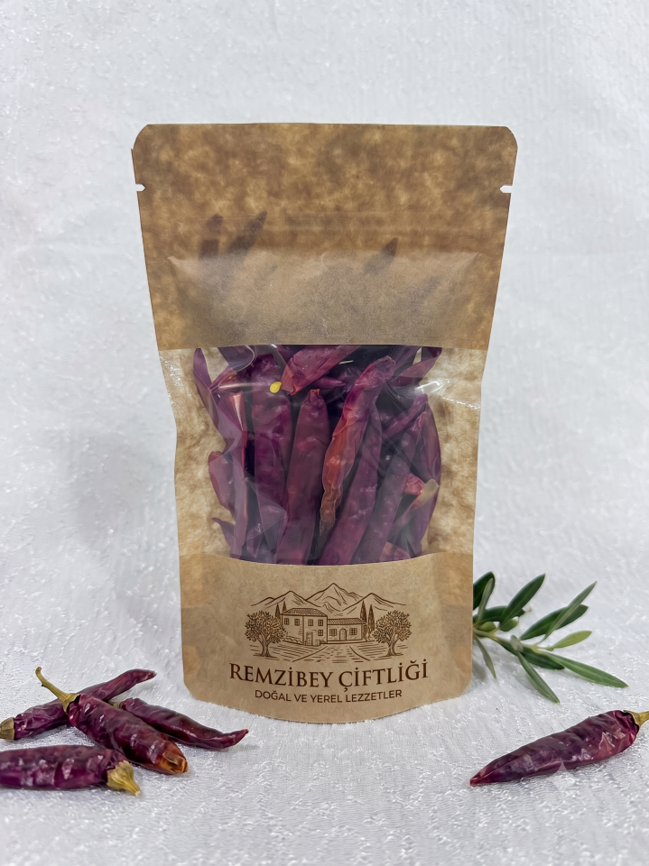 Çok Acı Tane Kırmızı Biber (100GR)